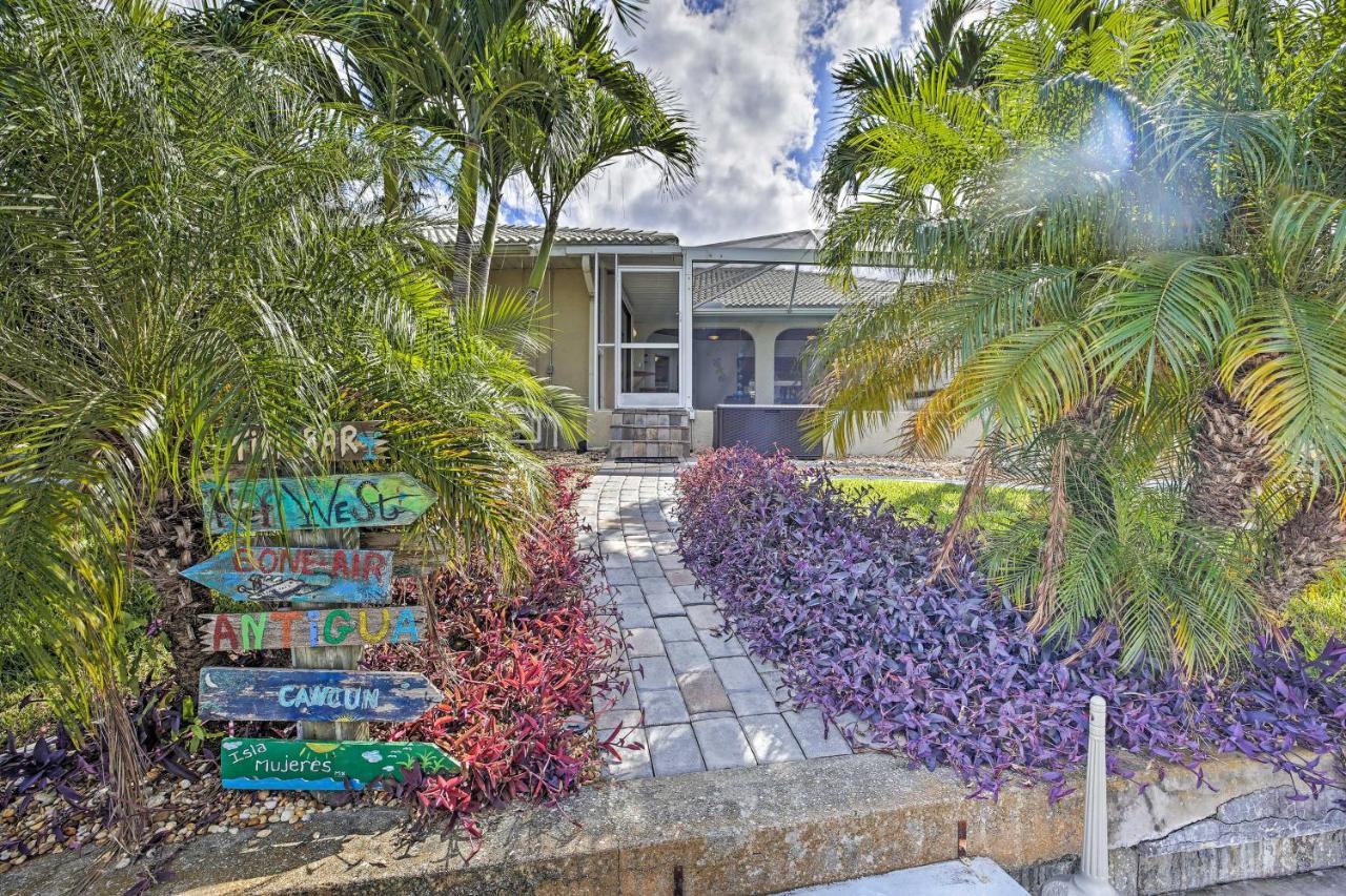 Canal Waterfront Home With Private Pool And Dock! Punta Gorda Buitenkant foto